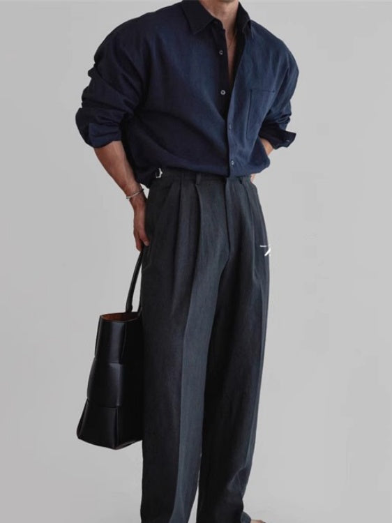 Cotton And Linen Loose-fit Sunscreen Breathable Shirts