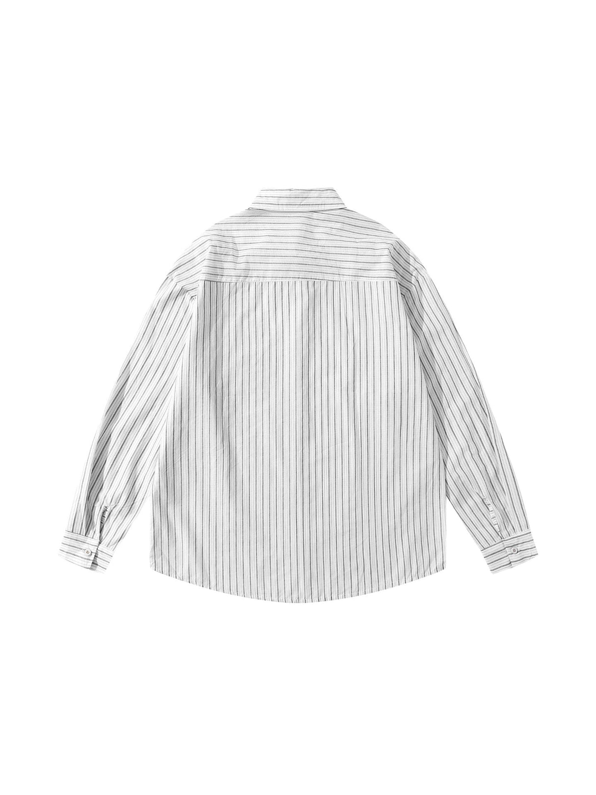 Liber Autumn Neutral wear Tie Stripes Shirts