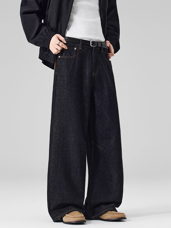 Cleanfit Type A Baggy Straight-fit Jeans