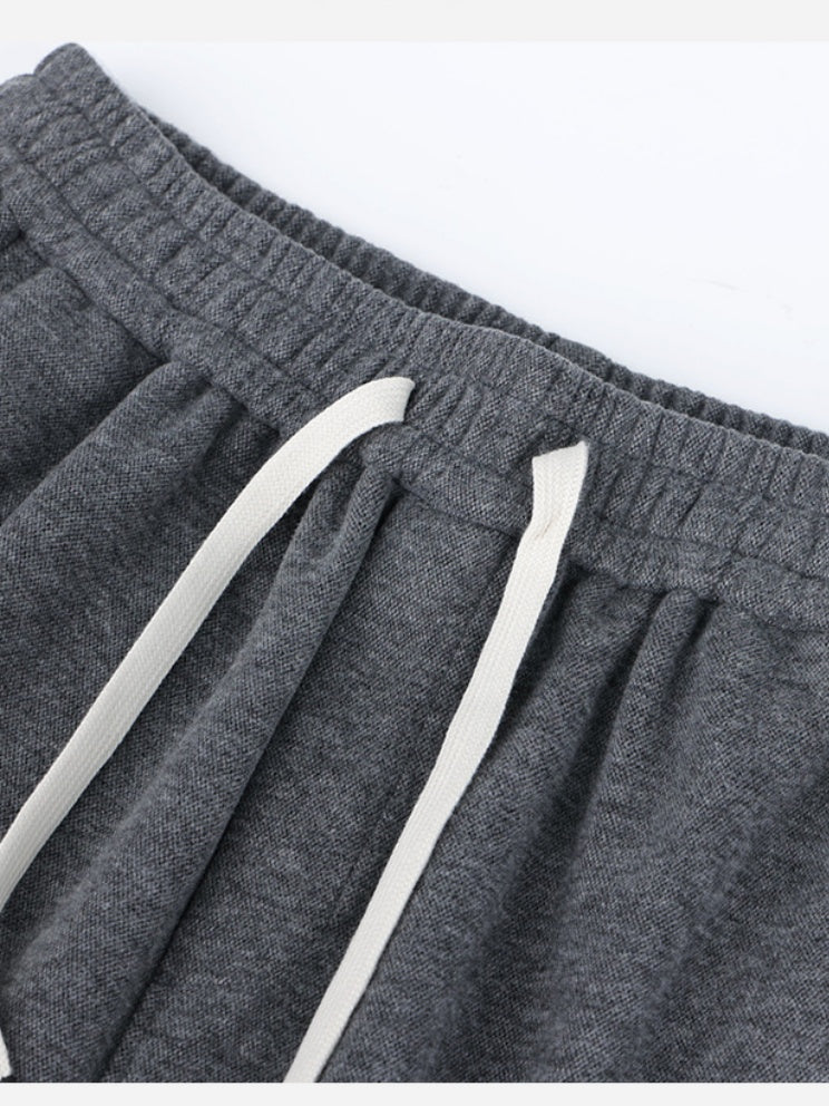 Drape Straight Loose Sweatpants Wide-leg Trousers