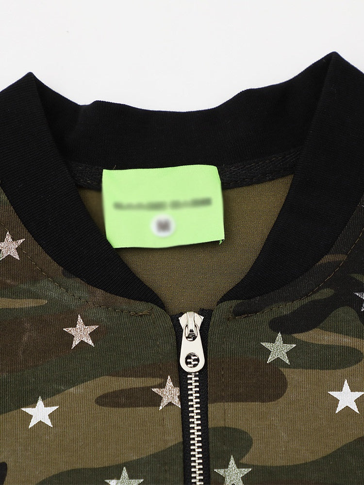 Full Print Star Camouflage T-shirts