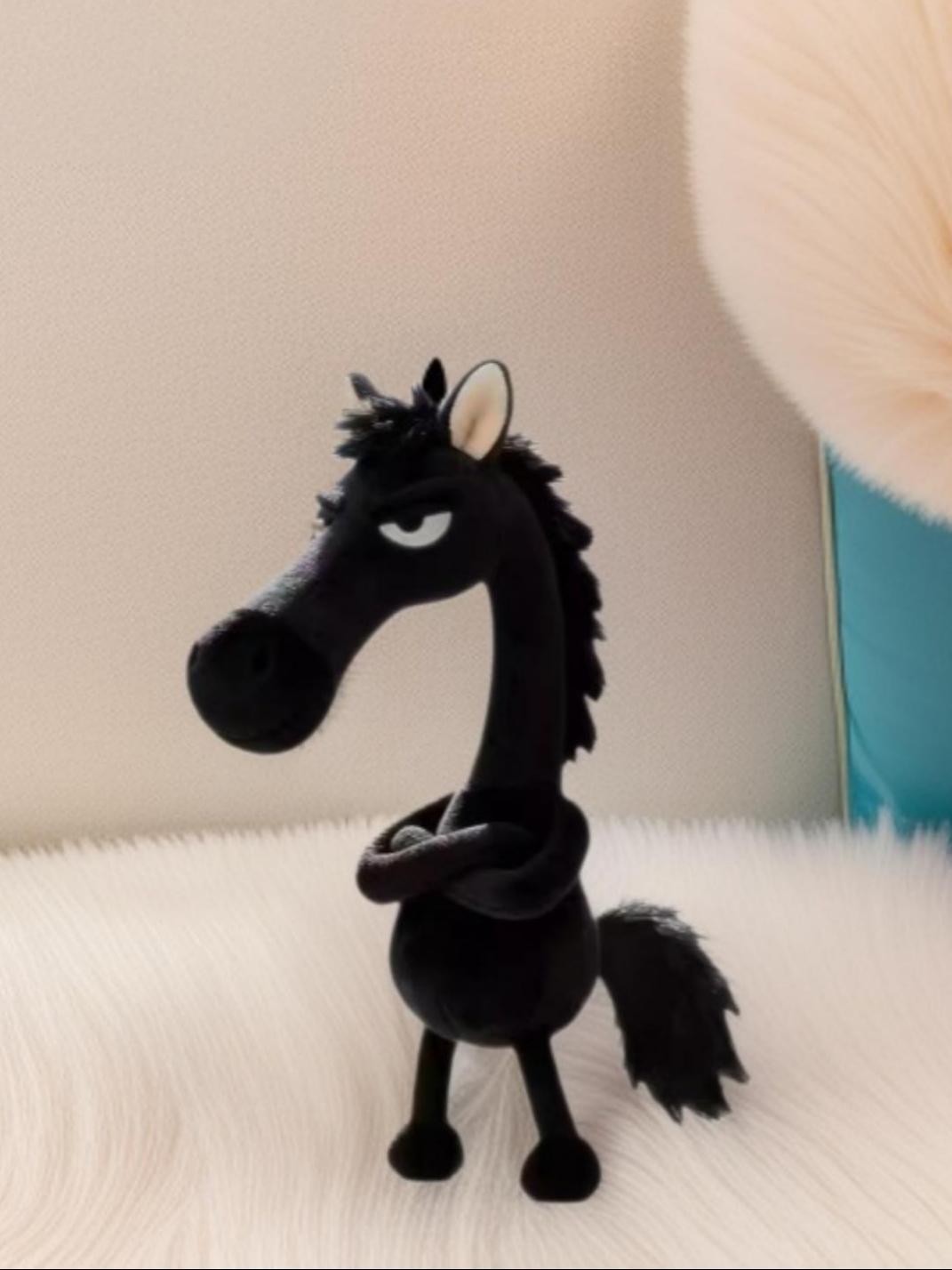 Kleines Pony Plüsch-Schlüsselanhänger