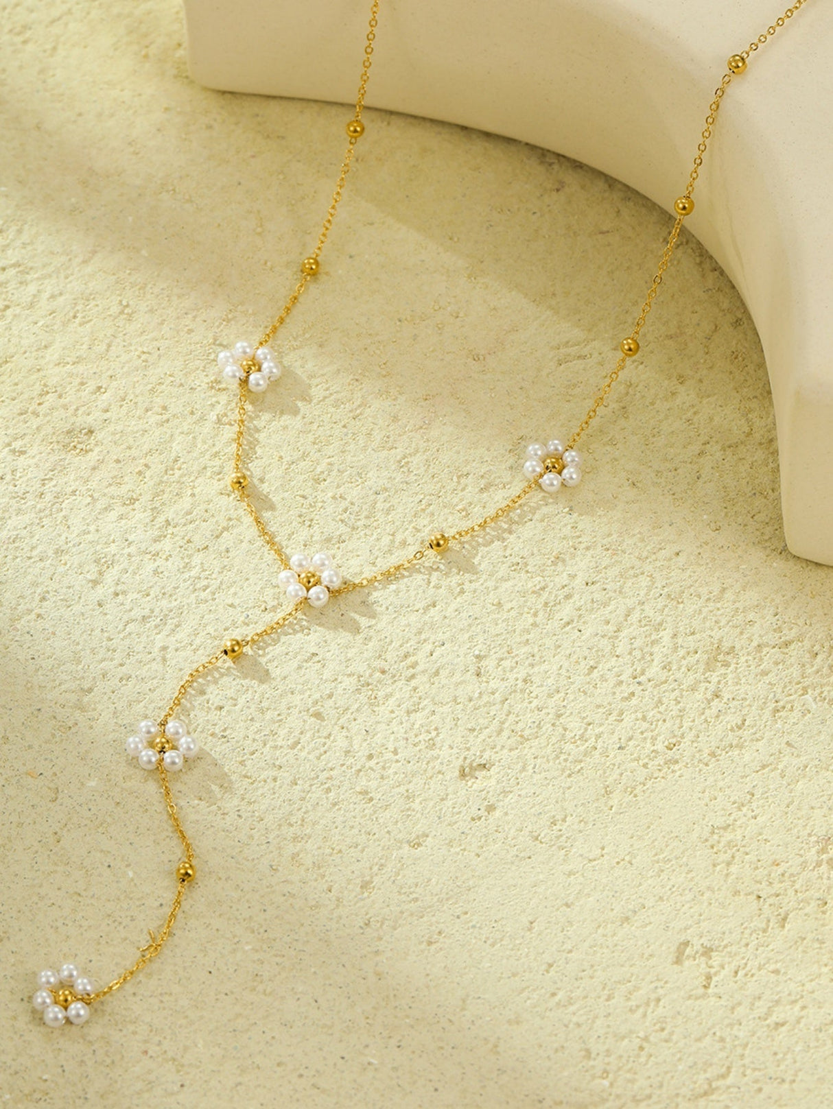 Pearl Flower Necklace