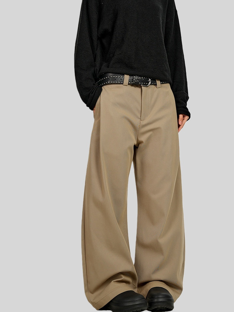 Machete Simplicity Retro Loose Wide-leg Trousers