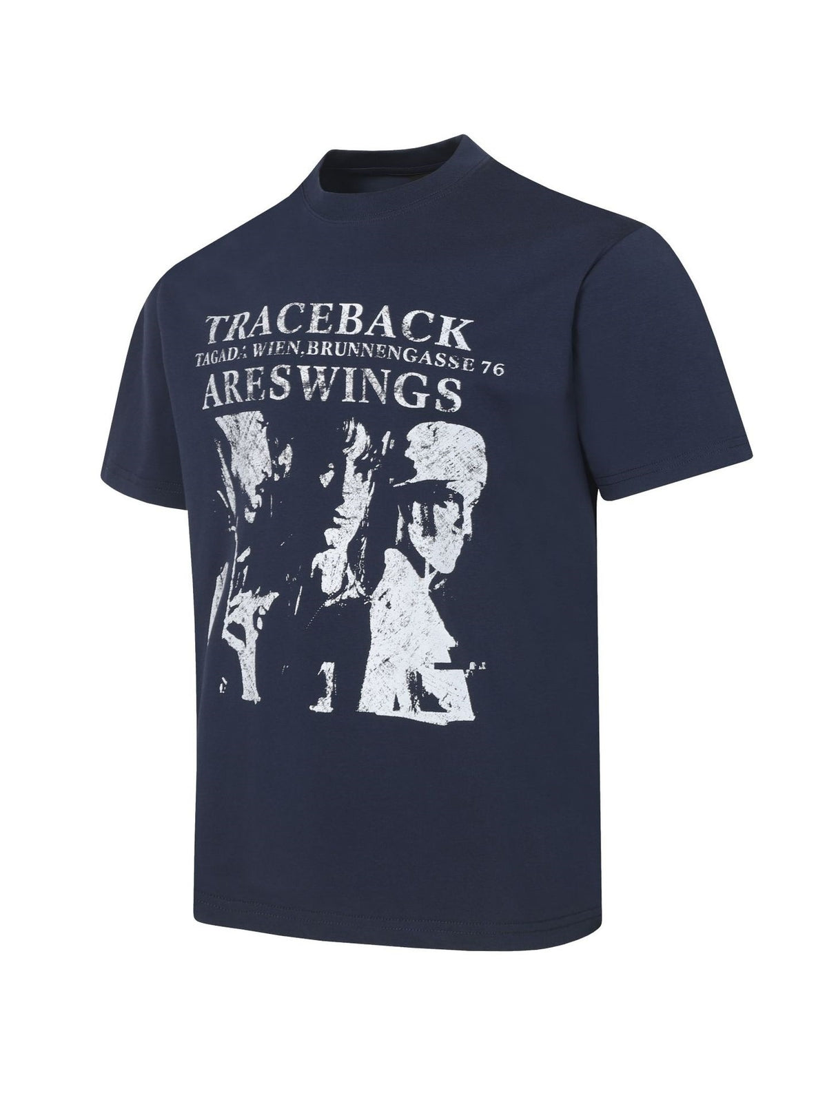 Quick-drying Distressed Portrait Printed T-shirts