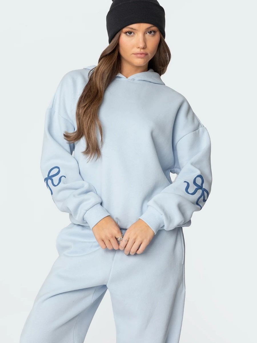 Liber Autumn Women's 3D Three-dimensional pattern 2-piece Sets