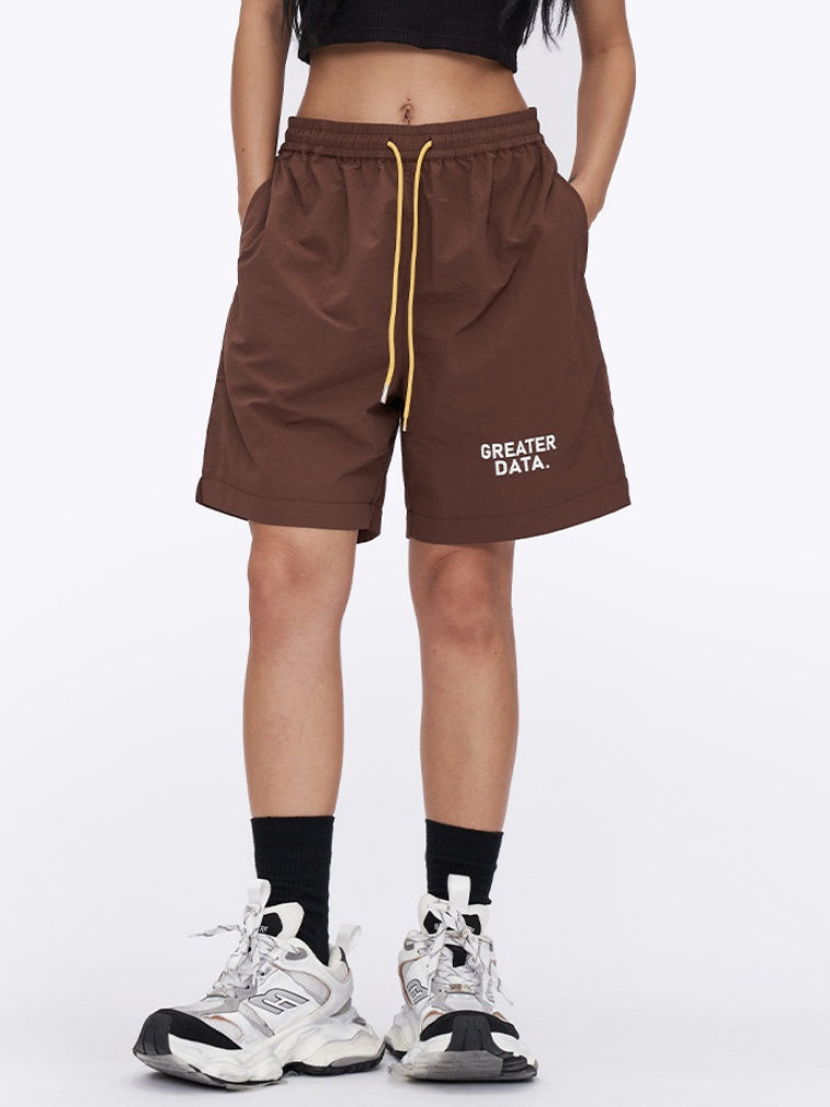 Quick-drying Loose-fit Five Points Shorts