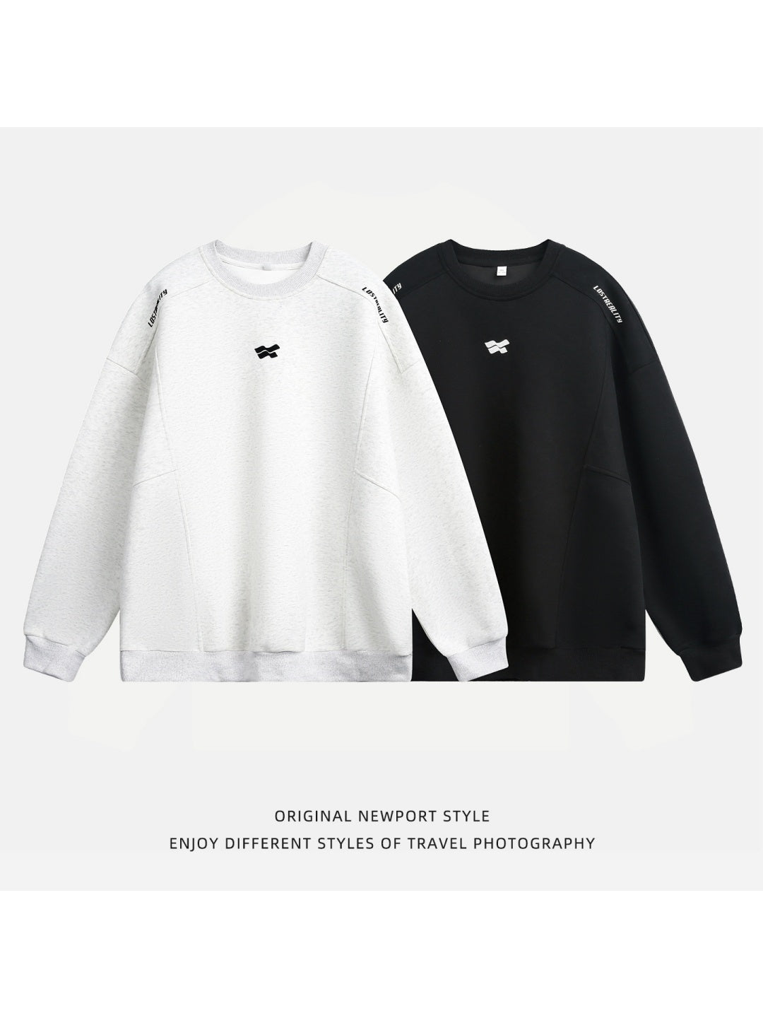 Liber Autumn Men's Letter Sweatshirts&Hoodies