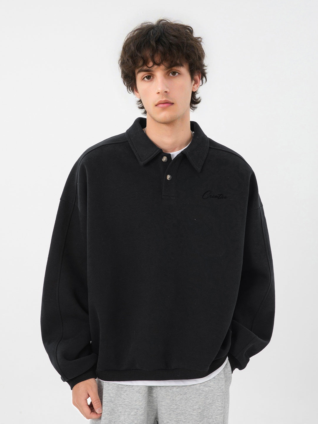 Liber Autumn Men's Letter Sweatshirts