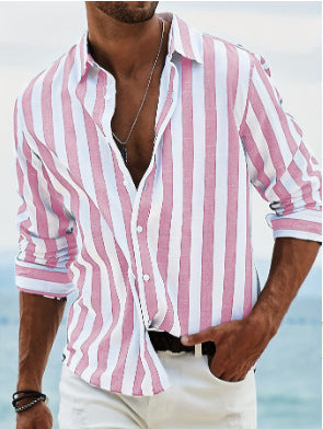 Stripes Leisure Shirts