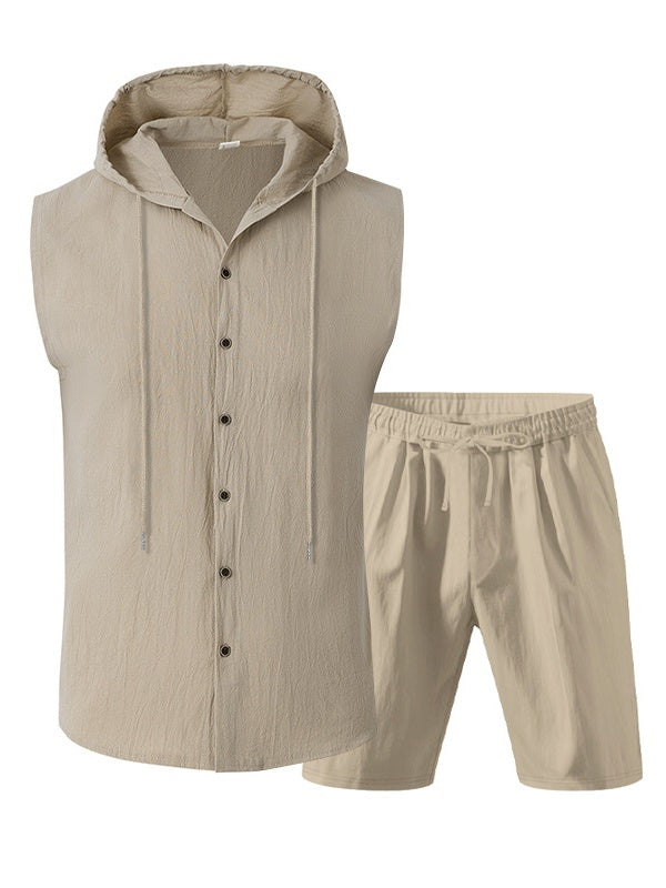 Flax Hooded Set 2-piece Sets