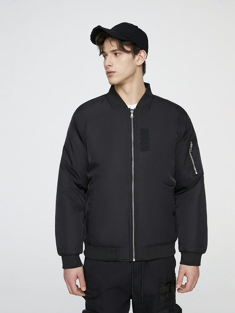 Thickening Stand Collar Pilot Loose Leisure Jackets
