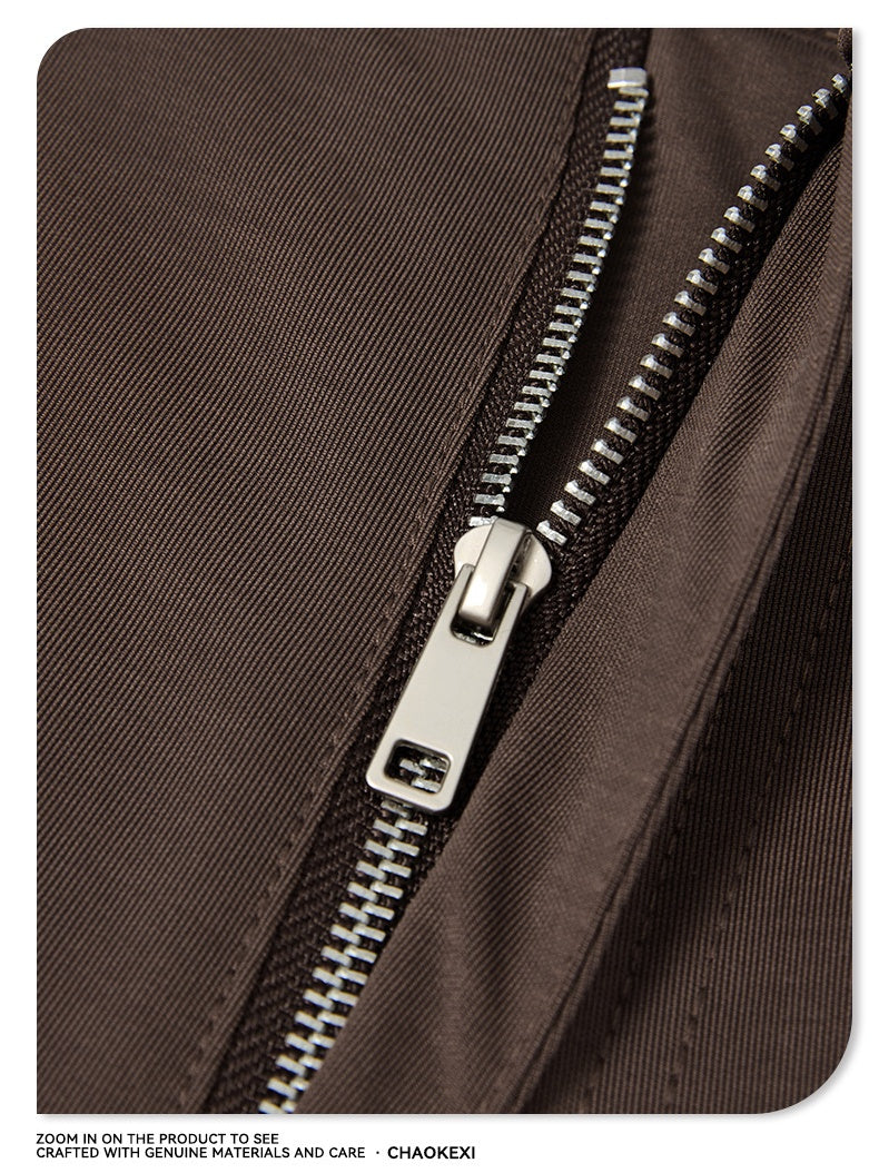 Retro Wide-leg Machete Cargo Trousers