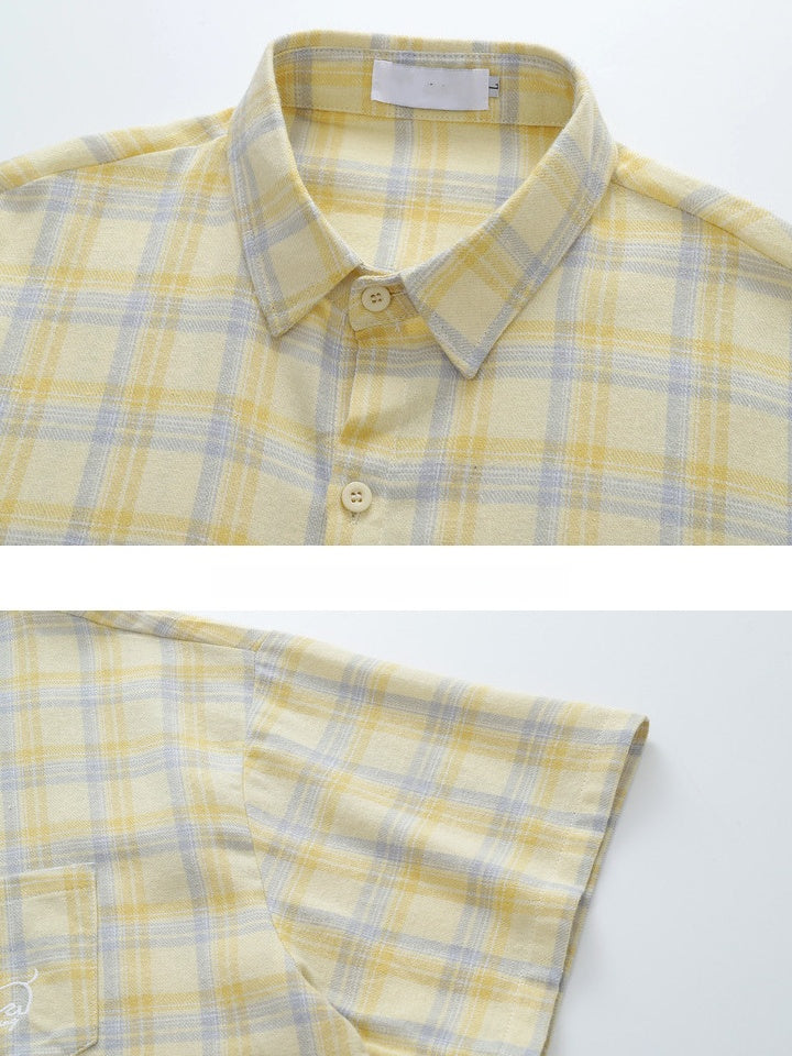 Cityboy Plaid Embroidery Shirts