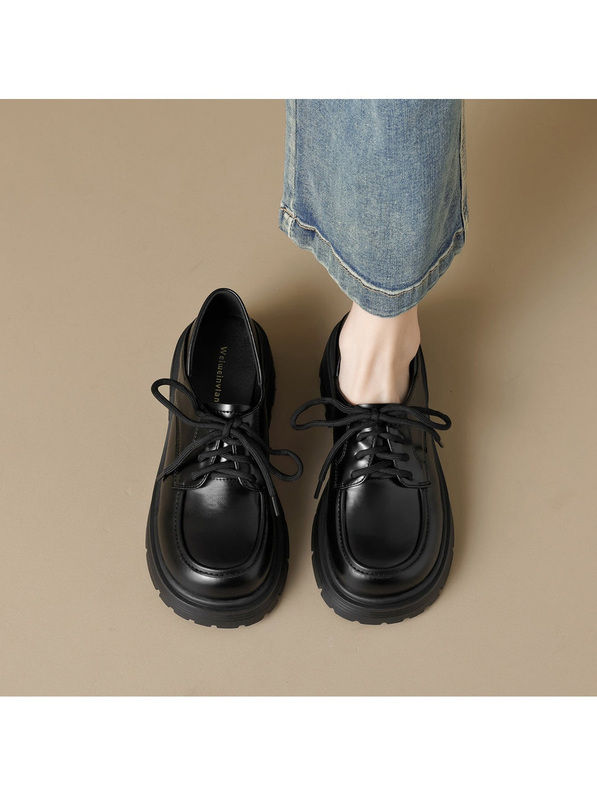 Liber Spring and autumn women's thick-soled flat shoes