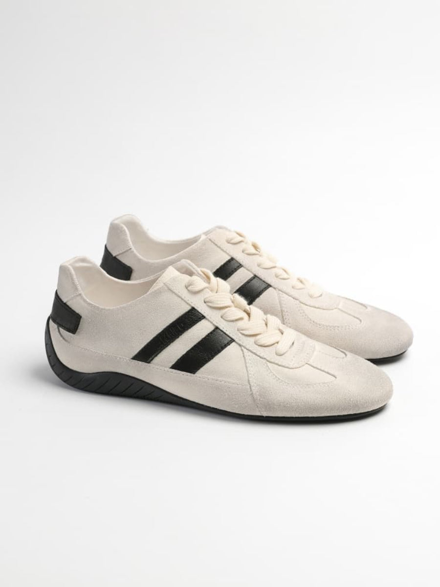 Casual, Stylish, Retro, And Sophisticated Thin-soled Shoes Distressed Couple Racing Shoes