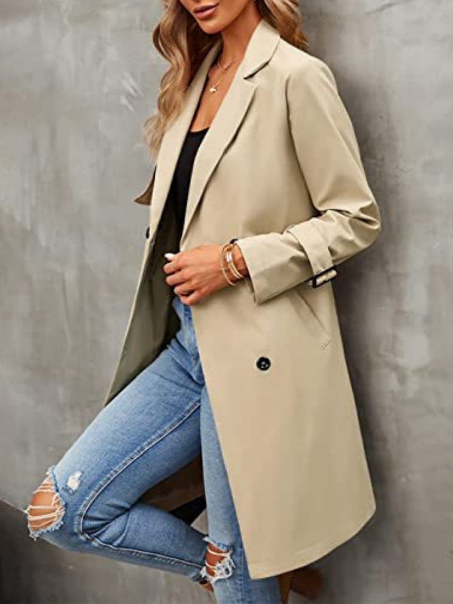 Belt Mid-length Trench Coats
