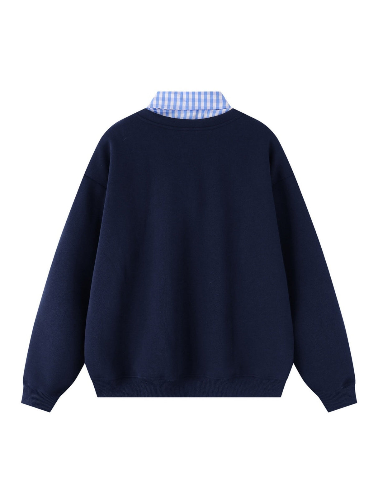 Liber Autumn Neutral wear Fake two pieces Sweatshirts