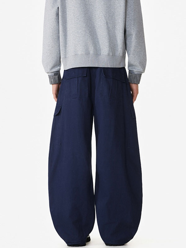 Deconstruction Army Green Scimitar-style Baggy Overalls