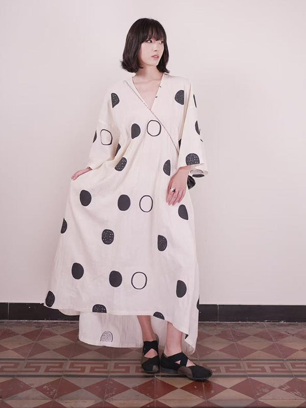 V Collar Robe
