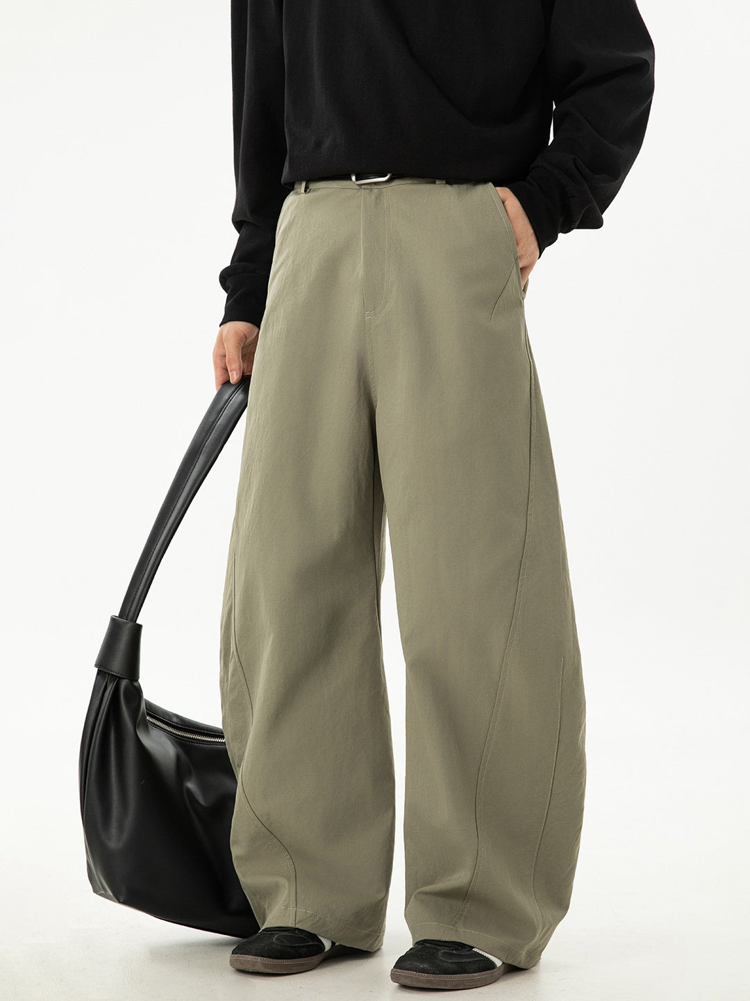 Mid-rise Scimitar Pants