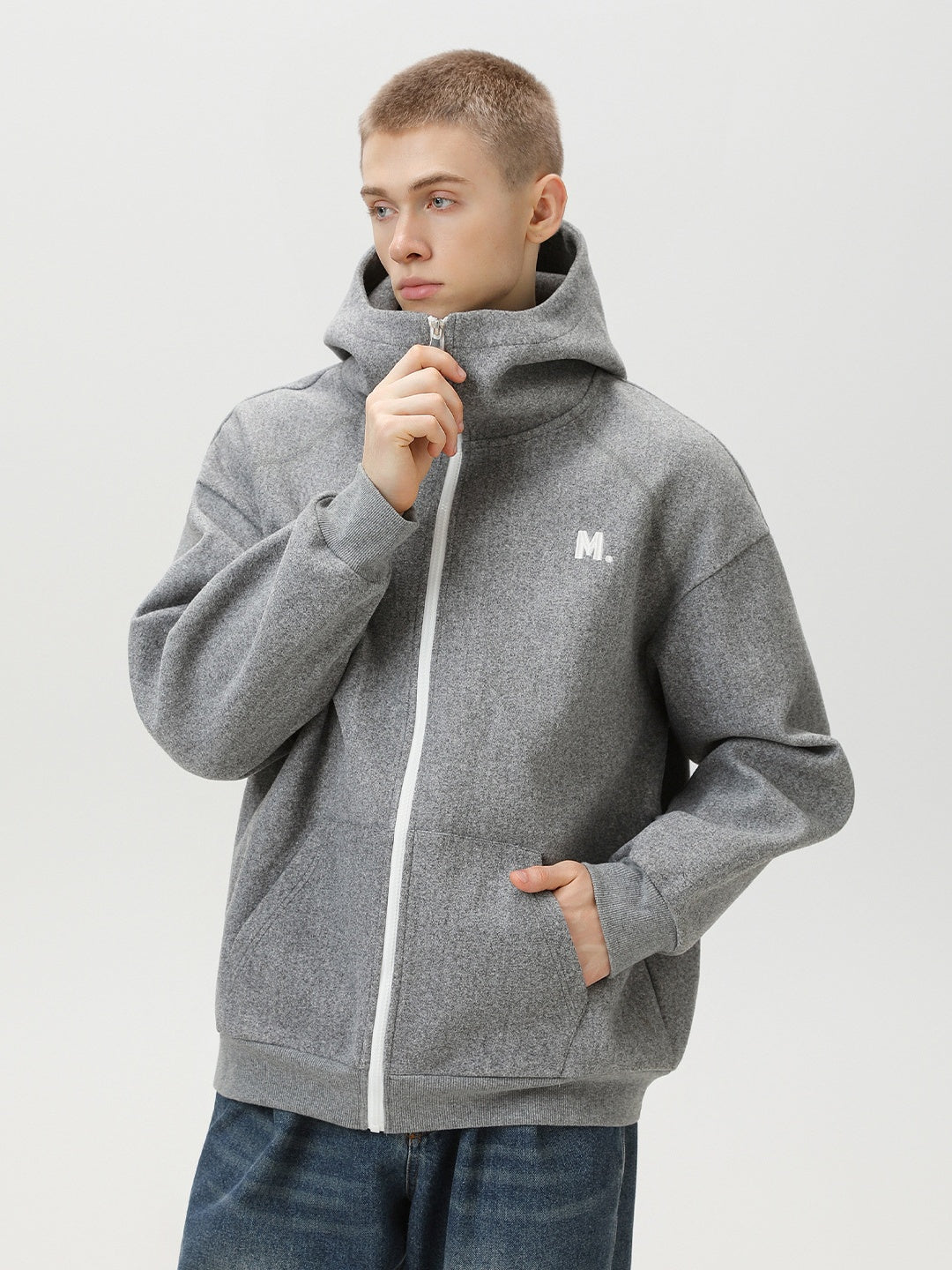 Liber Autumn Men's Embroidered Pattern Letter Jackets