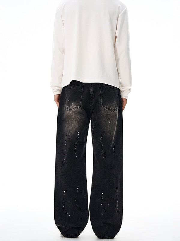 Straight-leg Jeans