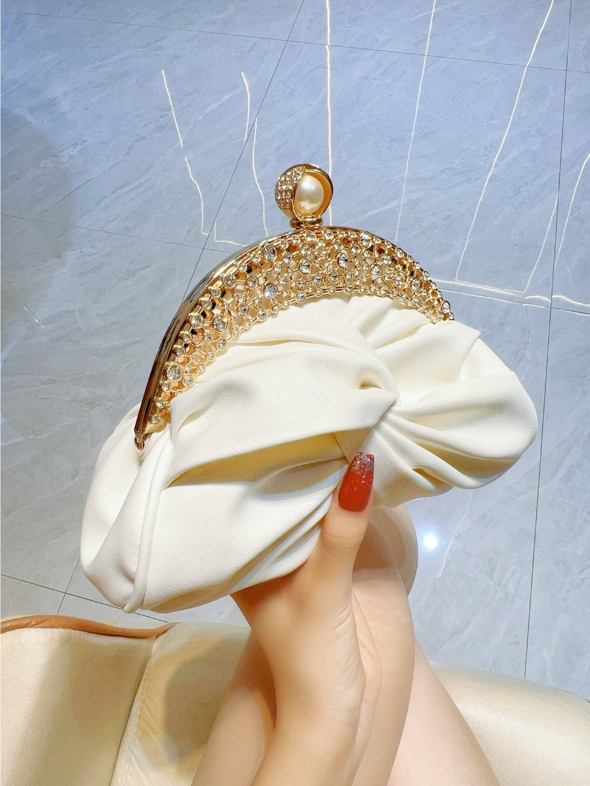 Liber Four Seasons ACC Twist Pleated Bag