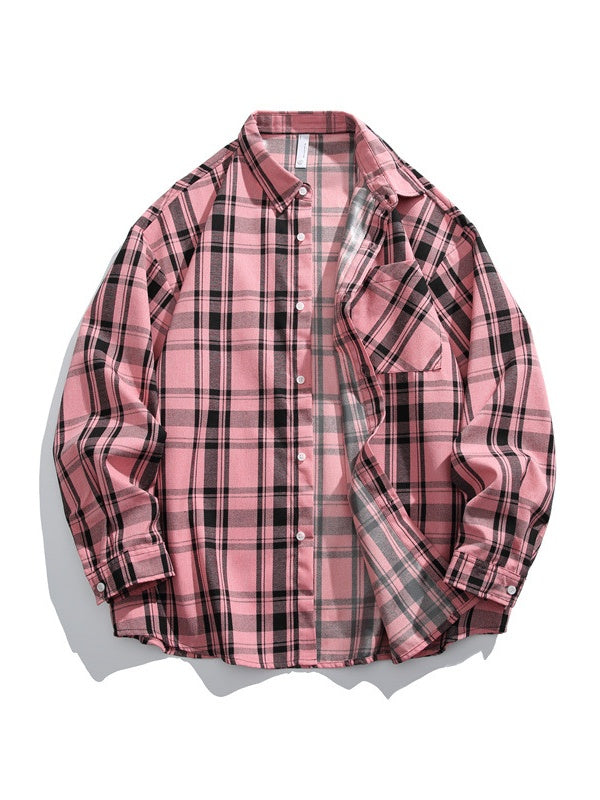 Liber Autumn Neutral wear Badge Solid Color Shirts