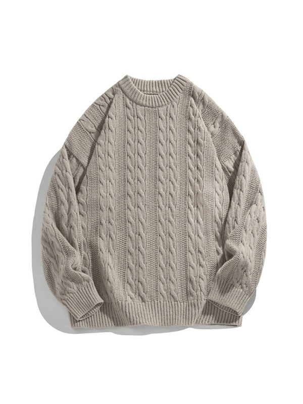 Liber Autumn Neutral wear Ribbed hem Sweaters