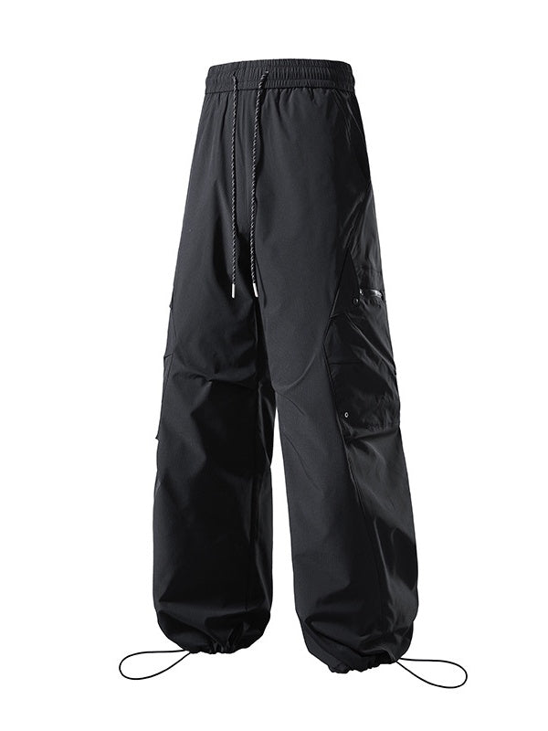 Water-repellent Straight-fit Cargo Trousers