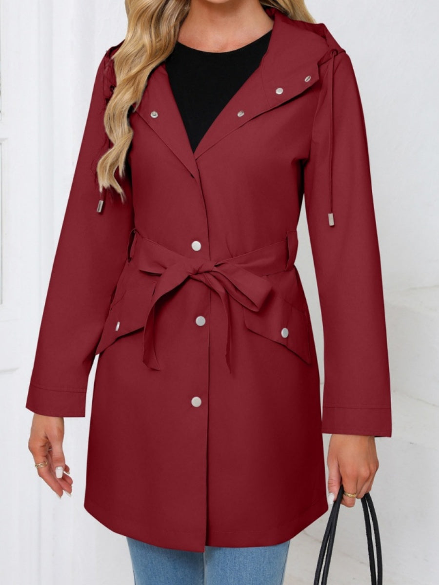 Removable Cap Water Proof Long Sleeve Thin Zipper Jackets