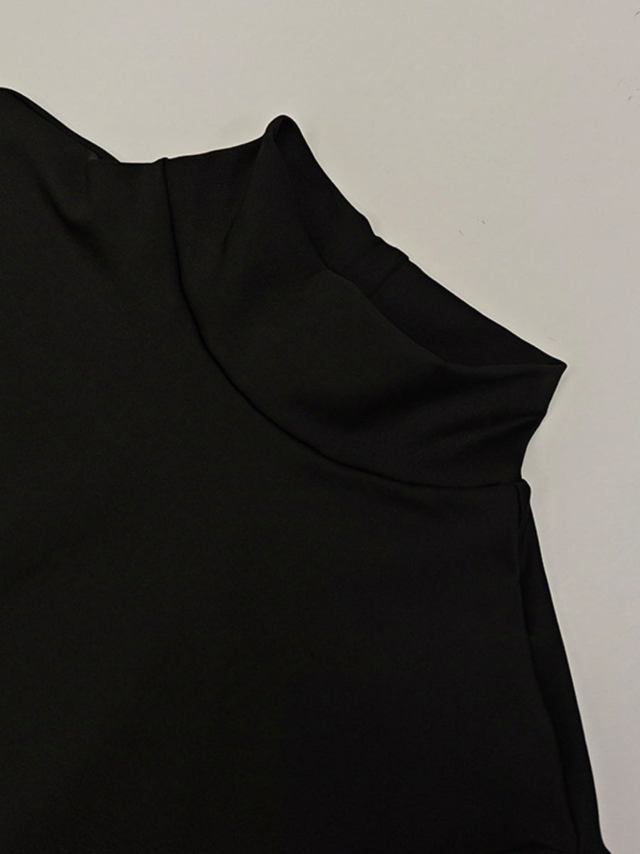 Liber Autumn Women's Slit Bandage Maxi Dresses