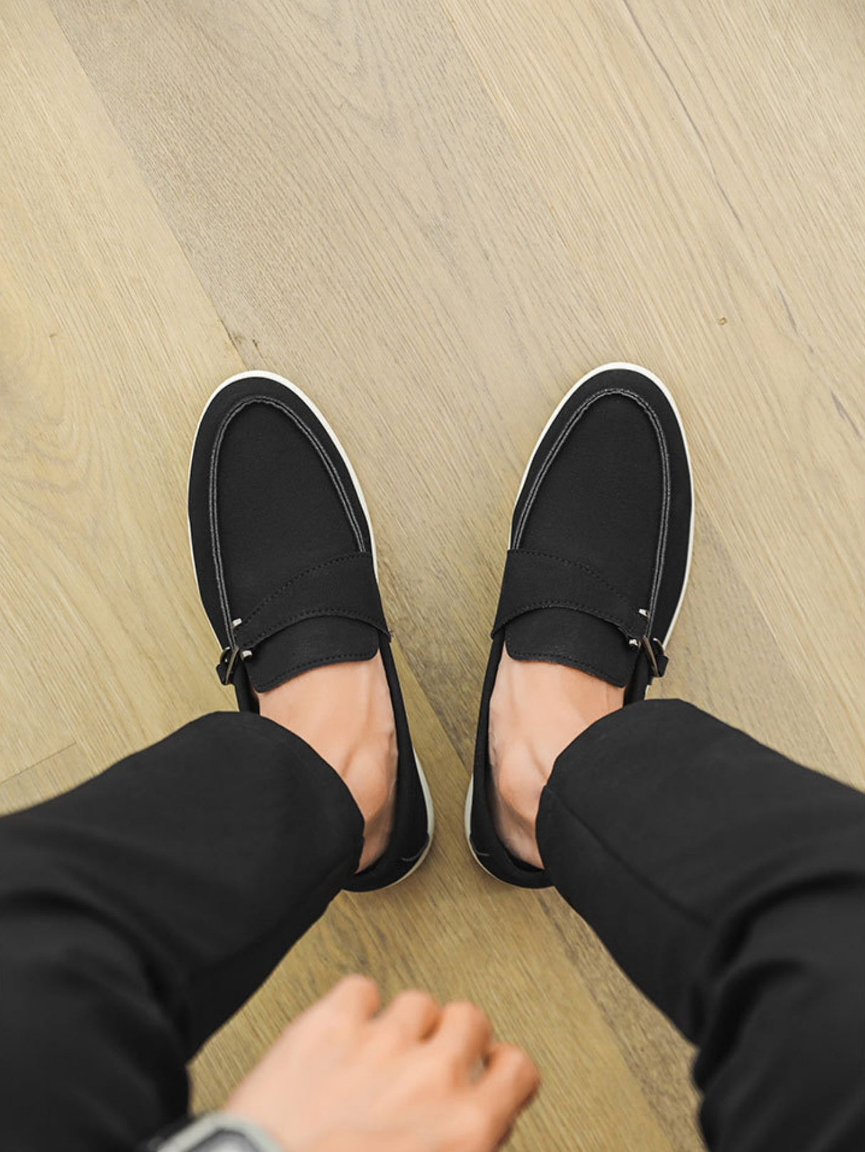 Suede Slip-on Loafers
