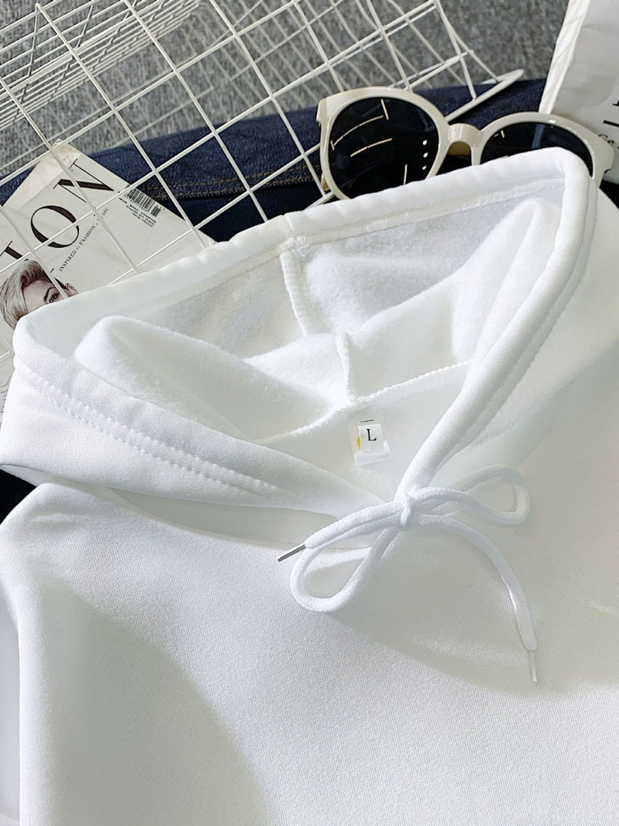 Liber Autumn Women's Pocket Solid Color Sweatshirts&Hoodies