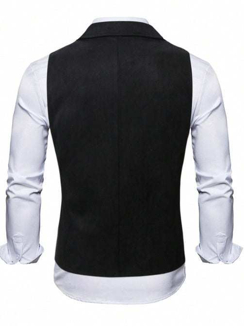 Slim-fit Business Suit Vests