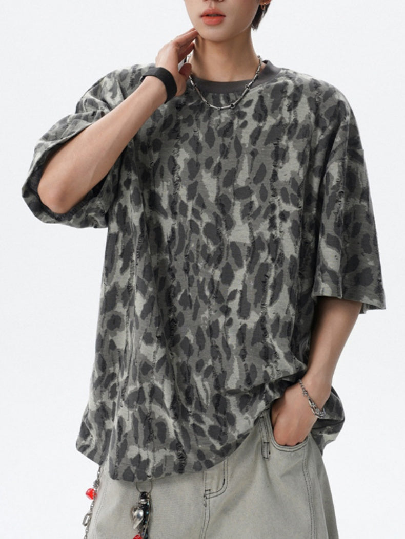 Camouflage Hole T-shirts