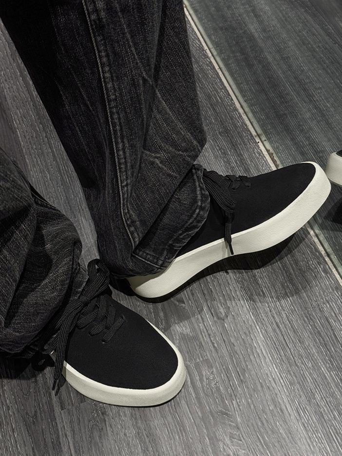 Suede Platform Sneakers