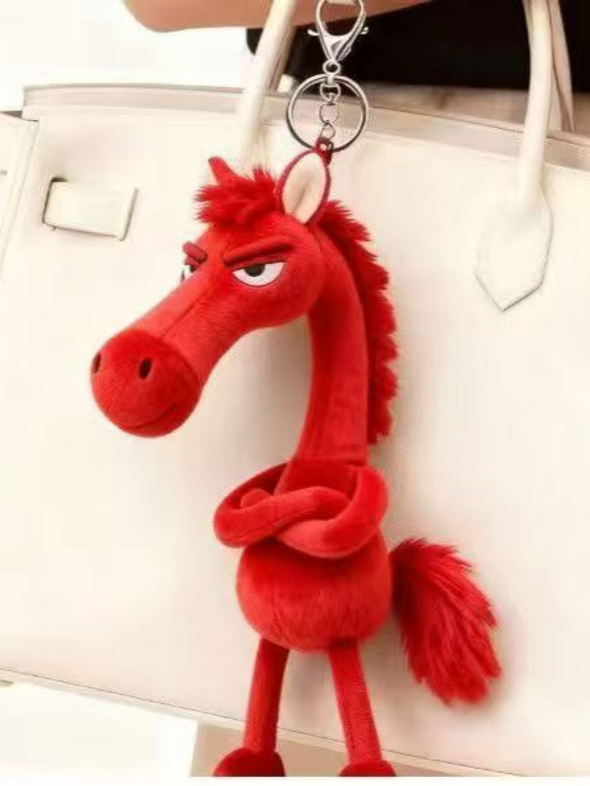 Kleines Pony Plüsch-Schlüsselanhänger