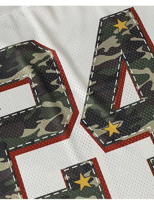 Camouflage Printed Ins T-shirts
