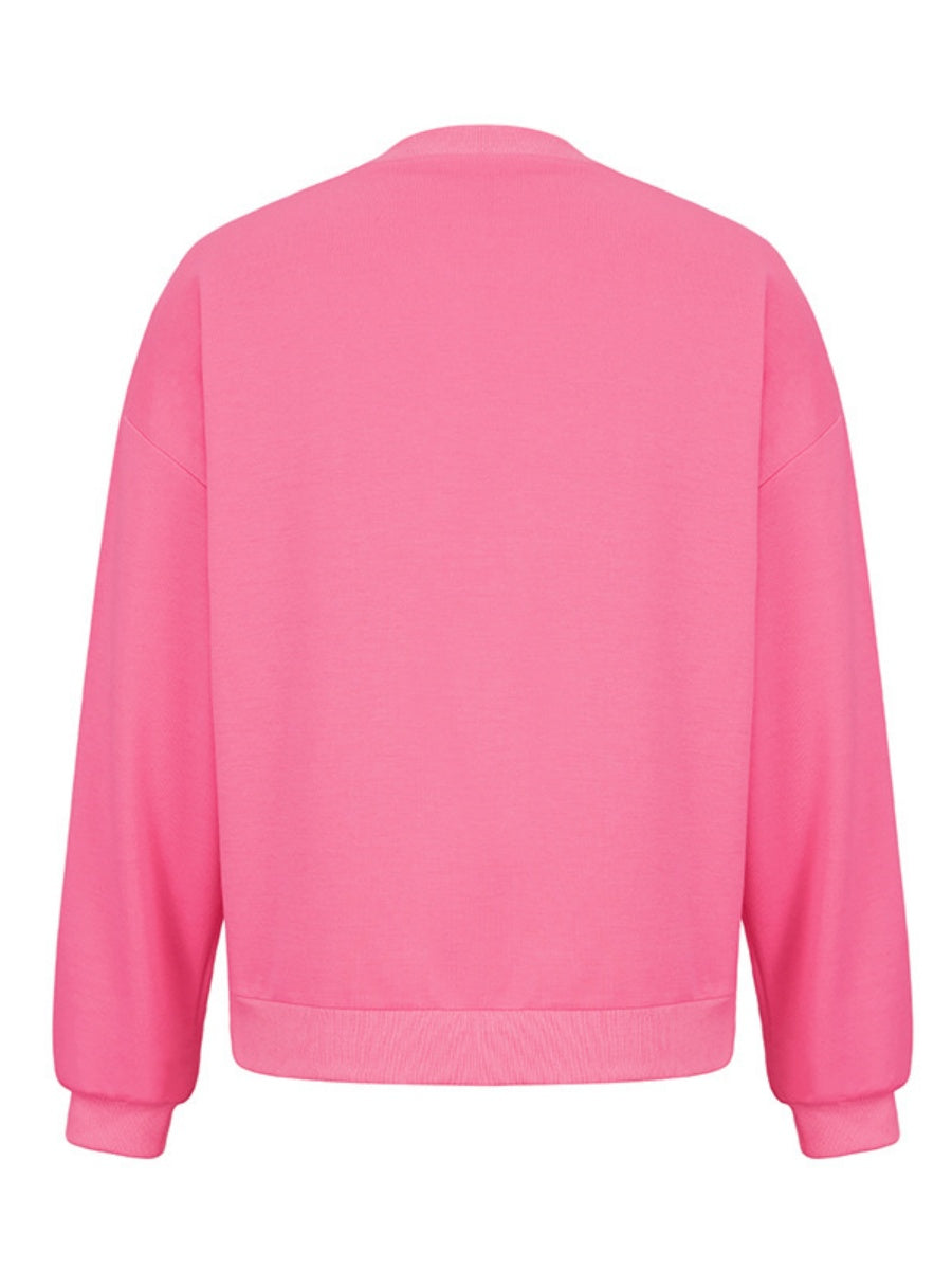 Liber Autumn women's long-sleeved pullover sweatshirt