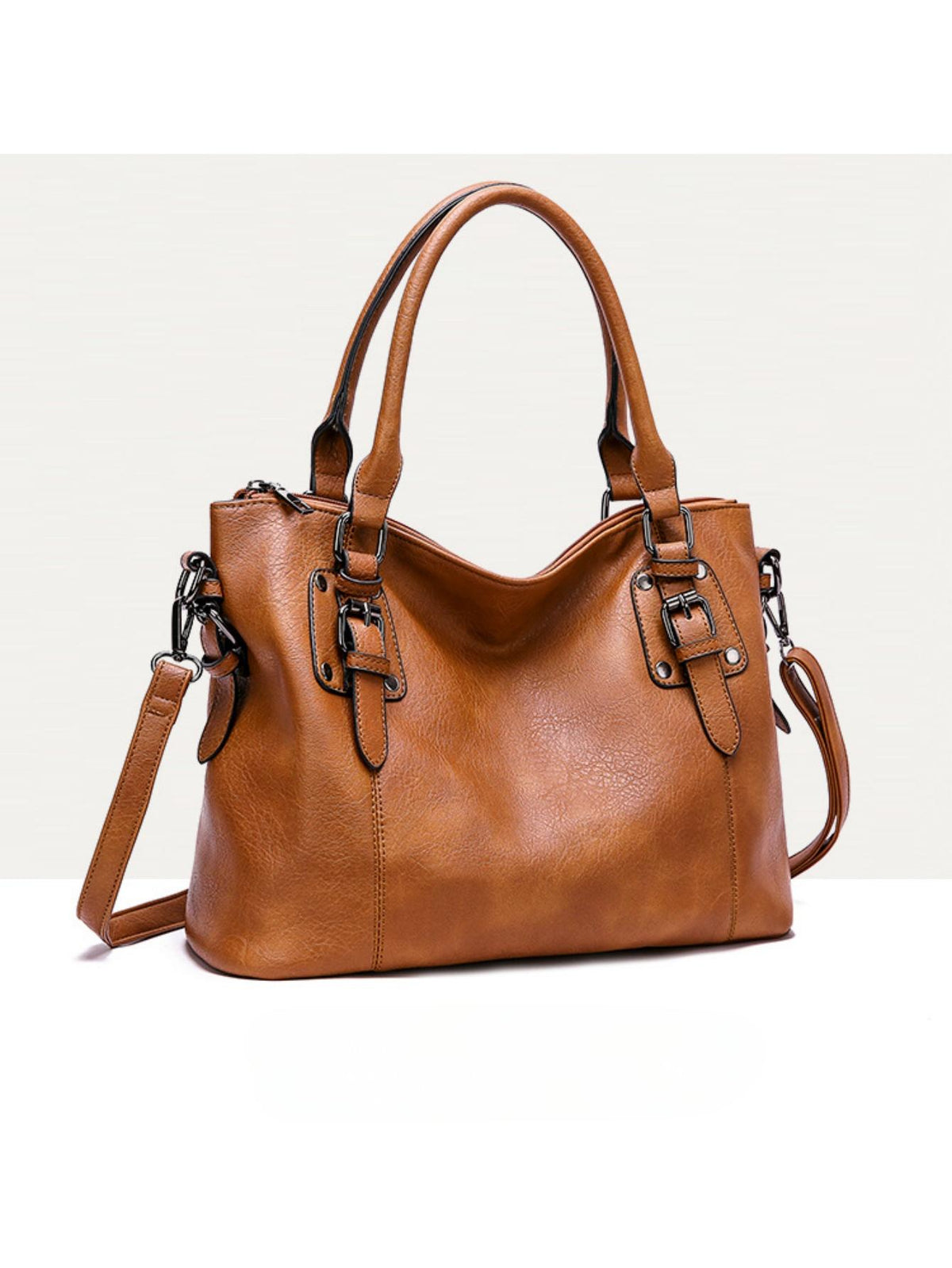 Stylish Retro Minimalist Large Capacity Handbag