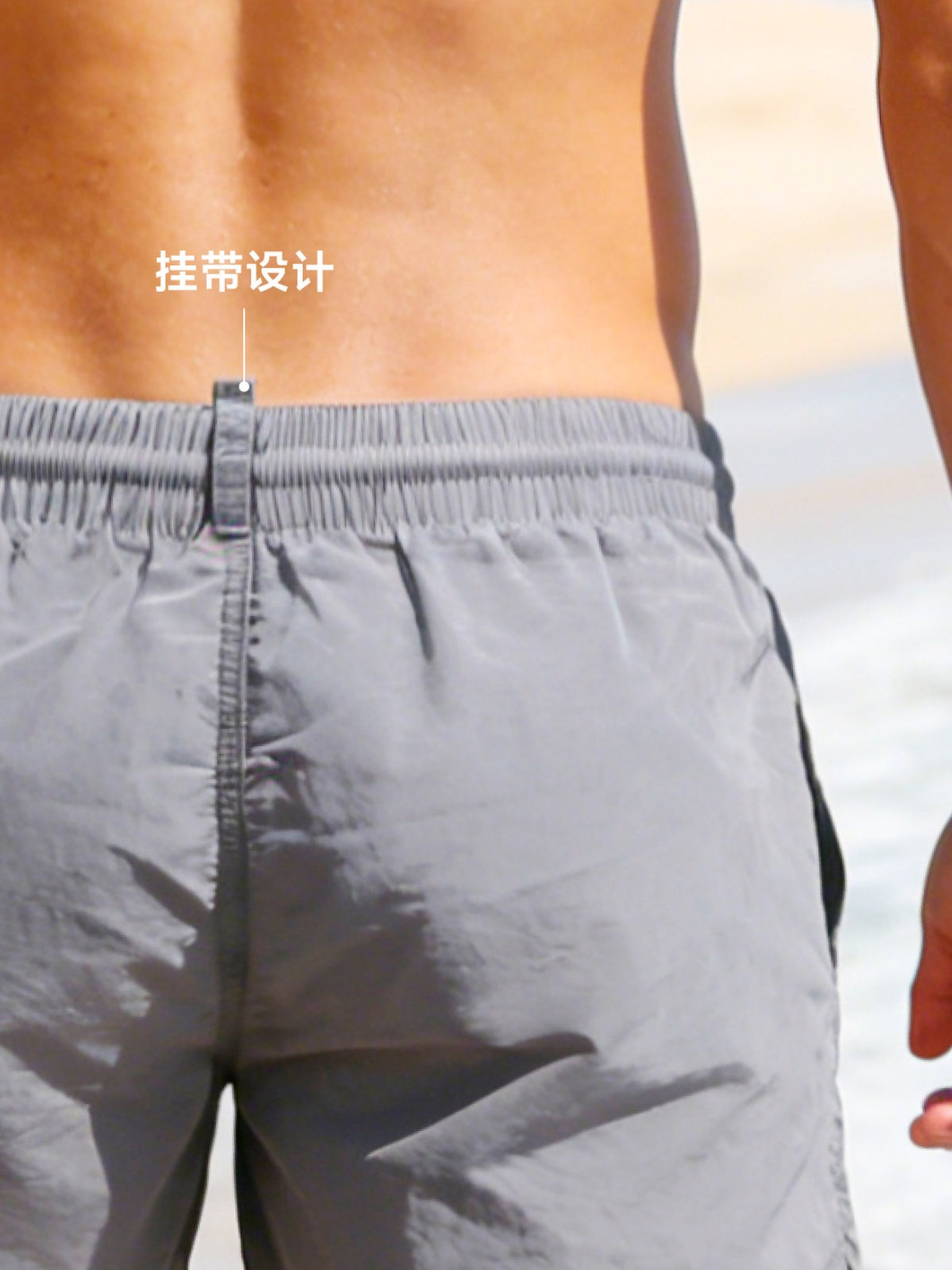 Loose-fit Quick-drying Can Be Launched Into The Water Beach Swimming Trunks