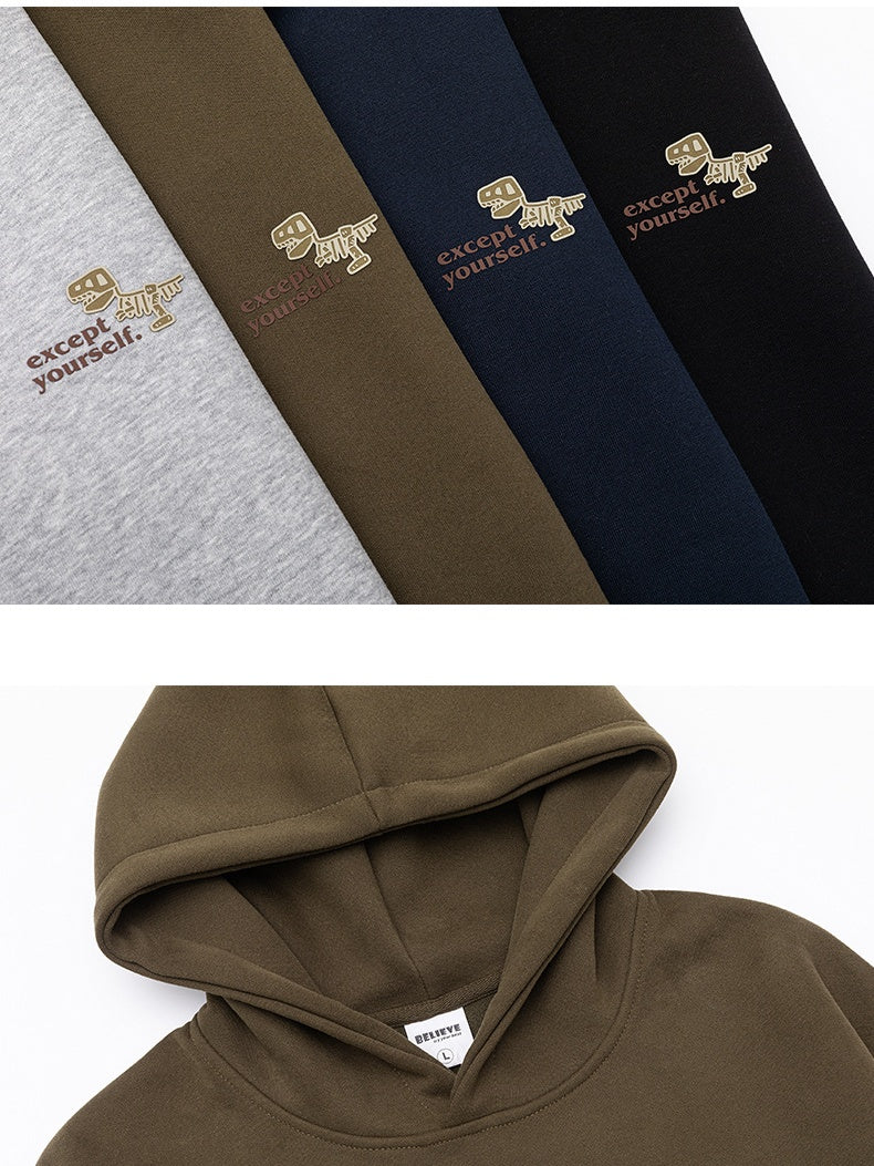 Printed Loose All-match Hoodies