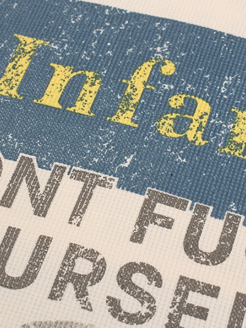 Retro Slogan Portrait Printed T-shirts