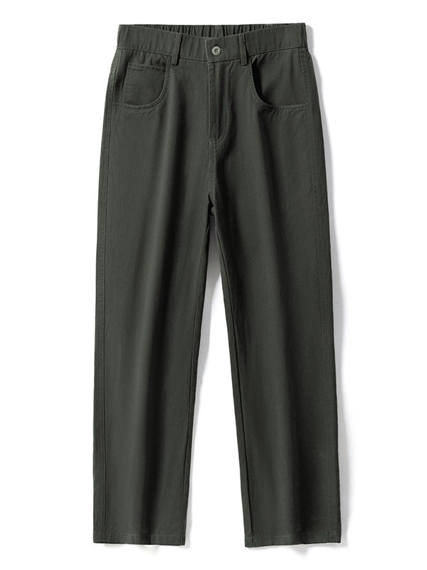 Cleanfit Loose-fit Straight-fit Cargo Trousers