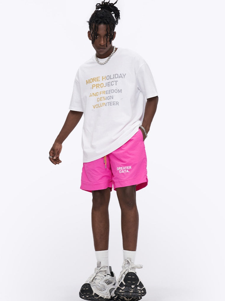 Quick-drying Loose-fit Five Points Shorts