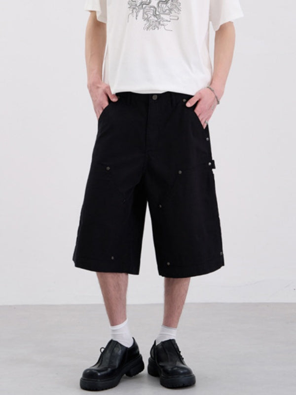 Studs Tooling Loose-fit Five Points Shorts