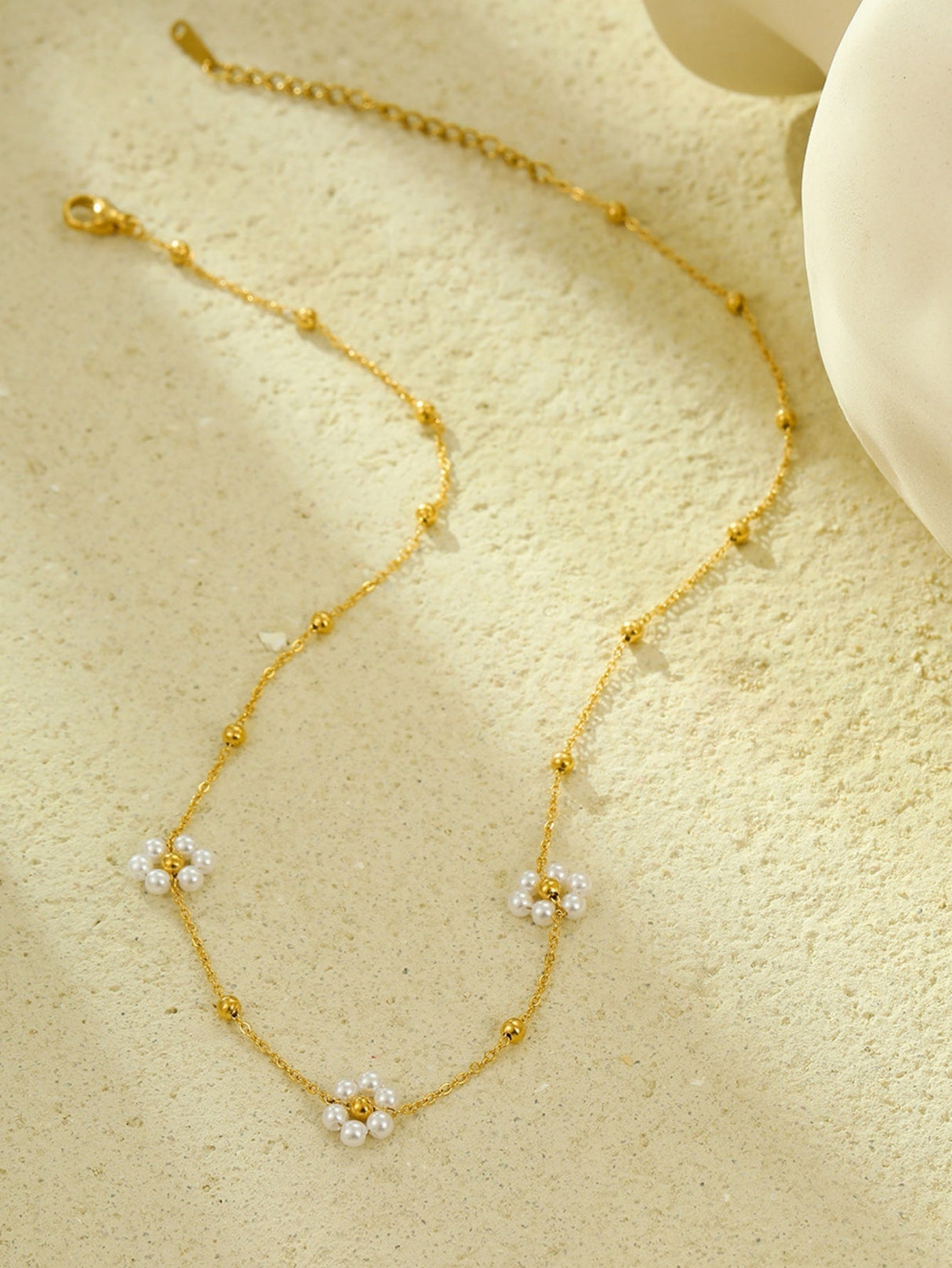 Pearl Flower Necklace