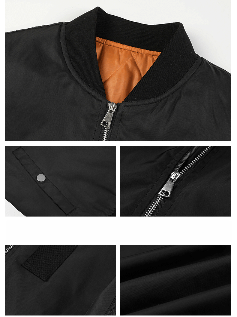 Thickening Stand Collar Pilot Loose Leisure Jackets